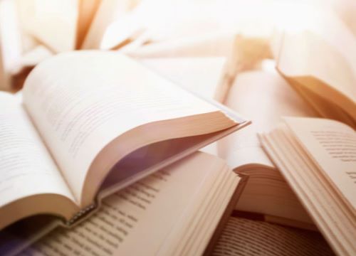 Ein Bild von Büchern